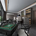 Modern Basement Living Space With Wooden Wall Panel Sofa Coffee Table And Green Plant