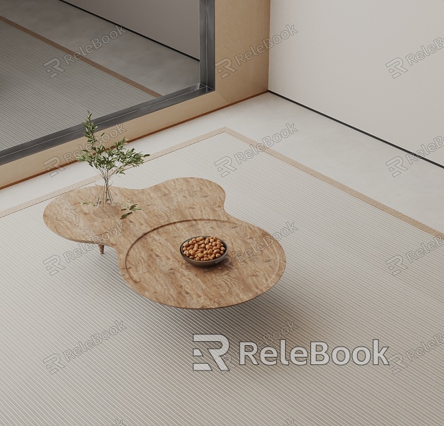 Modern coffee table model