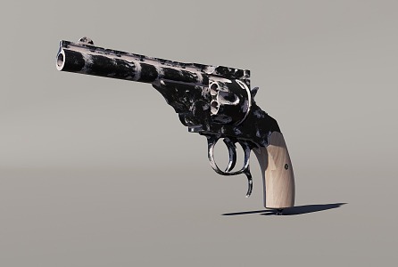 Revolver 3d model