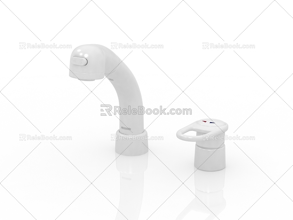 Modern faucet 3d model