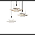 Nordic chandelier 3d model