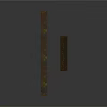 Heavy Duty Long Rectangular Metal Tracks For Industrial Mechanical Equipment
