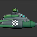 Modern Spaceship Cartoon Spaceship Animation Spaceship 3d model