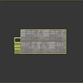 Cube Shaped Gray Brick Building With Flat Roof Small Window And Metal Staircase Railing