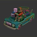 Car toy robot toy car model toy car 3d model