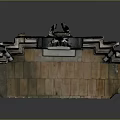 Classical Entrance Gate With Arched Doorway Decorative Arch White Walls And Stone Steps