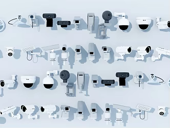Modern camera 3d model