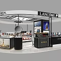 LOREAL Specialty Store with Curved Booth and Cosmetics Display Counters