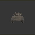 Industrial LOFT Tank World War II Tank World War I Tank Heavy Tank Tracked Tank Tracked Vehicle German Tank 3d model