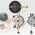 wall clock pendulum clock 3d model