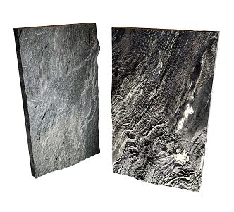 Modern wall background slate 3d model