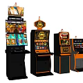 Modern game arcade video game 3d model