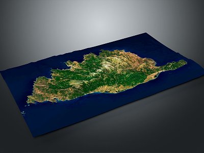 Geography, topography, mountain shape, ridge, ridge, valley, mountain range, canyon, geomorphology, mountain peak, mountain body 3d model