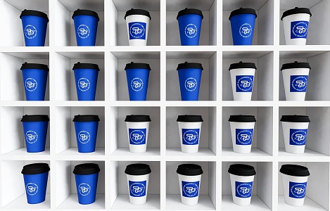 Modern Coffee Cup Paper Cup 3d model