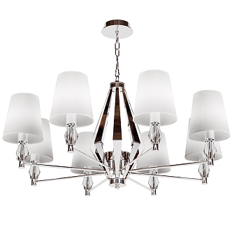 Modern chandelier 3d model