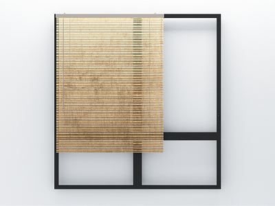 Modern venetian blinds model