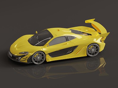 Hyundai Motor sports car 3d model