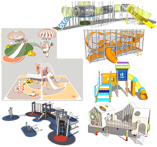 Modern Amusement Equipment Amusement Equipment 3d model