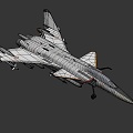 Viper Space Warship 3d model