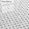 White And Gray Mosaic Tiles With Modern Floor Pattern Design 3d model