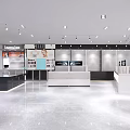 Modern Beauty and Hair Salon Storefront with Glass Windows and Elegant Facade