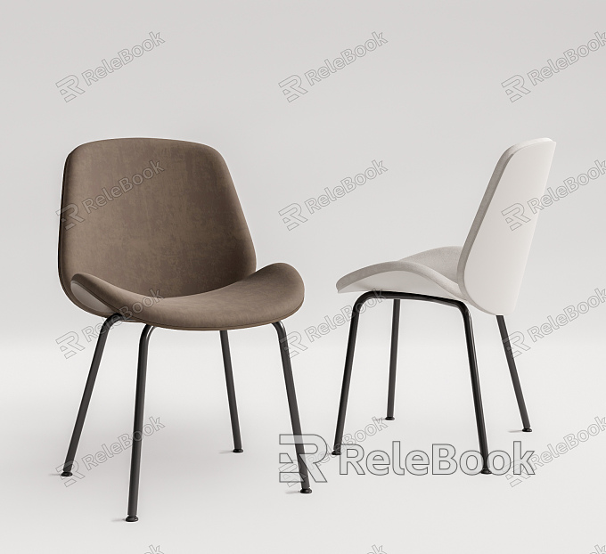 Modern Dining Chair Single Chair Dining Chair model