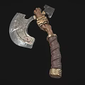 Tomahawk Game Axe Ares Axe Mountain Axe Pangu Axe Cold Weapon Low Face Number Low Model Simple Model Video Level Super Realistic 3d model