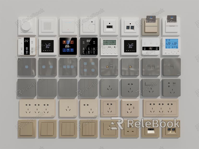 Modern Switch Switch Socket model