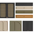 Various Cabinet Doors And Drawer Fronts With Modern Designs And Color Options