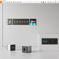 Modern Switch 3d model