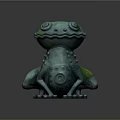 Frog Poison Frog Game Frog Reptile Cold Blooded Animal Reptile 3d model