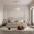 French Bedroom 3d model