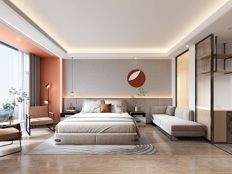 Hotel Rooms 3d model