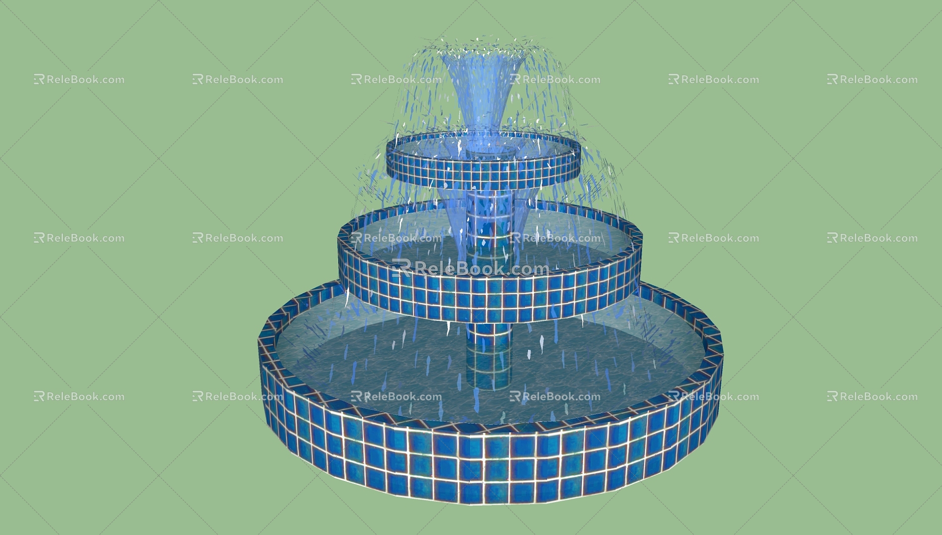 Fountain 3d model