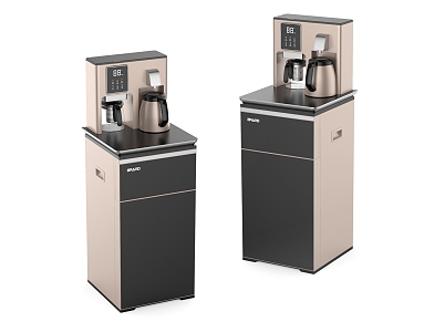 Modern tea bar machine 3d model