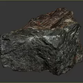 Natural Wood Stone Raw Block with Red Green Texture for Decoration