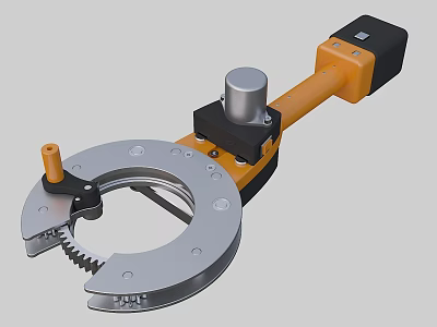 Cable winding machine 3d model