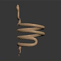 Modern Snake Cobra 3d model