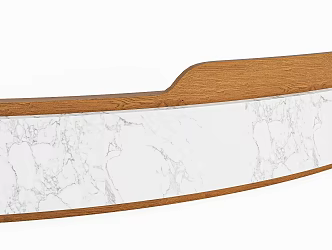 Reception Desk 3d model