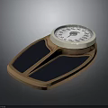 Copper Base Weighing Scale With Black Foot Pads And Round Dial