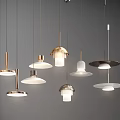 Stylish Modern Pendant Lights With Various Metallic Finishes And Diverse Hanging Designs