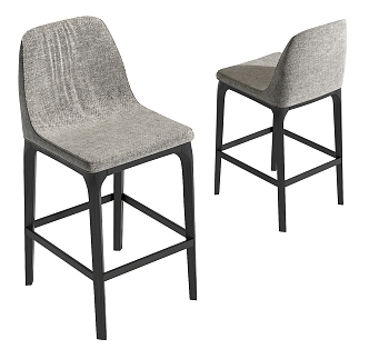 Modern Bar Chair 3d model