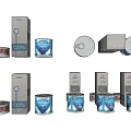 Various Salt Cans And Boxes Food Packaging For Home Kitchen Storage