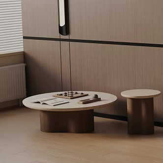 Modern coffee table 3d model