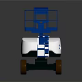 Genie Z45 Mobile Aerial Work Vehicle With Telescopic Boom And Basket Platform