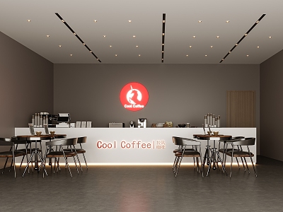 Cafe 3d model