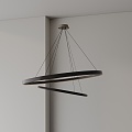 Modern chandelier 3d model