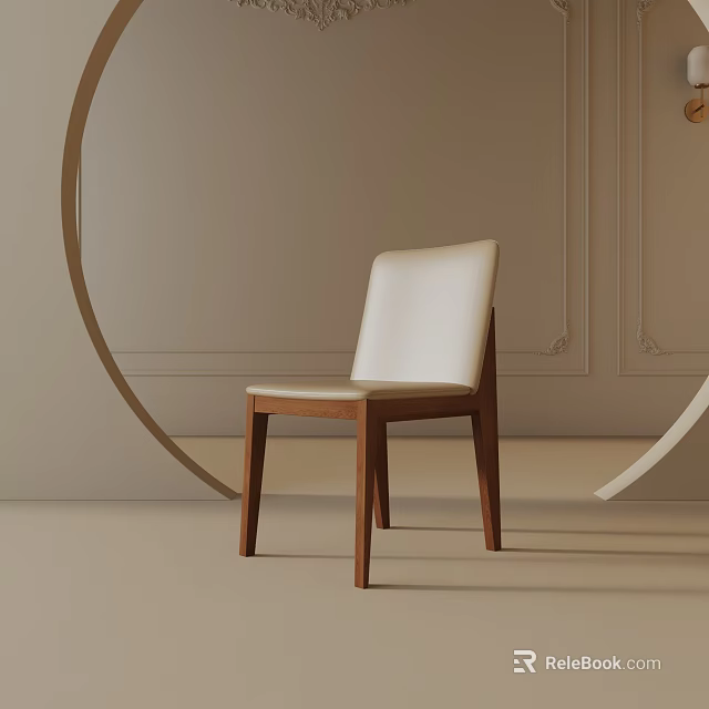 Modern Table Lamp With Sleek Design And Warm Lighting For Contemporary Room 3d model 