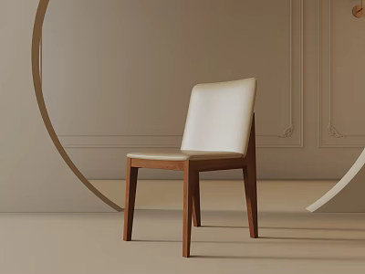 Modern Table Lamp With Sleek Design And Warm Lighting For Contemporary Room 3d model