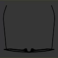 Modern Square Frame Sunglasses With Dark Lenses And Minimalist Design